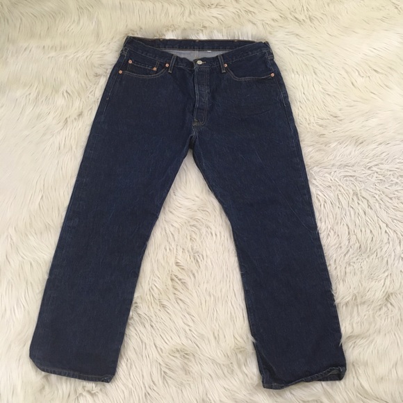 👖SOLD👖VTG 70s Levi’s 501 XX BLANK Red Tab Jeans - Picture 2 of 8